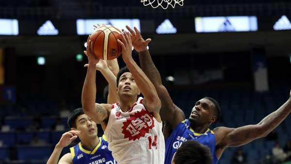 오리온 삼성에 연장혈투 끝 신승에드워즈 원맨쇼