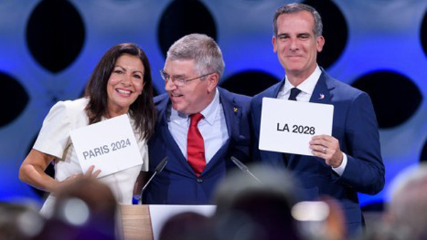 IOC 20242028년 올림픽 파리LA 개최 확정