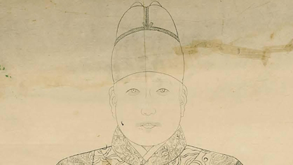 김은호가 1935년 그린 세조 어진 초본은 완성작일까