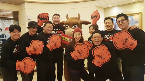 영화 성난황소 흥행 질주개봉 닷새만에 100만 관객 돌파