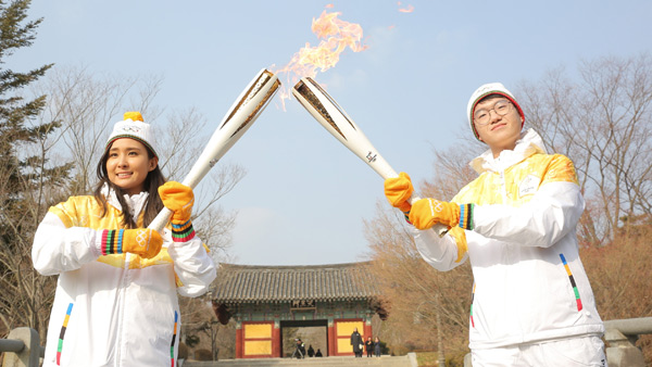 평창 올림픽 성화봉송 스포츠연예 스타 붐업 주자로