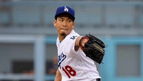 다저스 2패 후 마에다 겐타 5이닝 무실점으로 첫 승리
