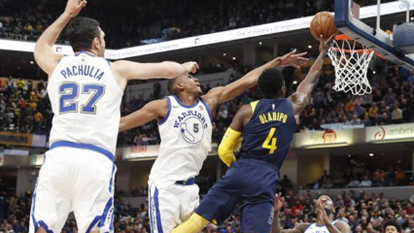 NBA 인디애나 골든스테이트 천적 등극시즌 2연승