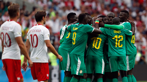 세네갈 피파랭킹 8위 폴란드 제압 돌풍