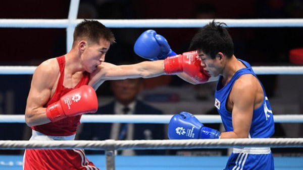 AG 복싱 신종훈 1회전서 충격패2연패 도전 무산