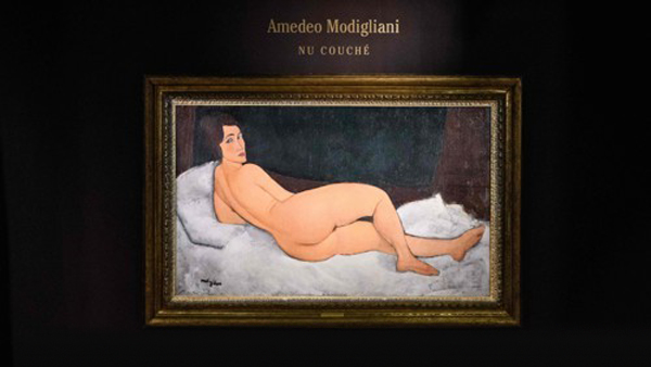 모딜리아니 누워있는 나부 1천681억 7천만 원