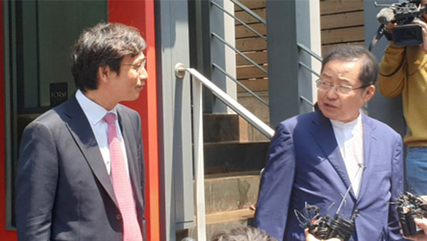 맞짱 유튜브 토론 유시민홍준표 "재밌는 대화 나눴다"