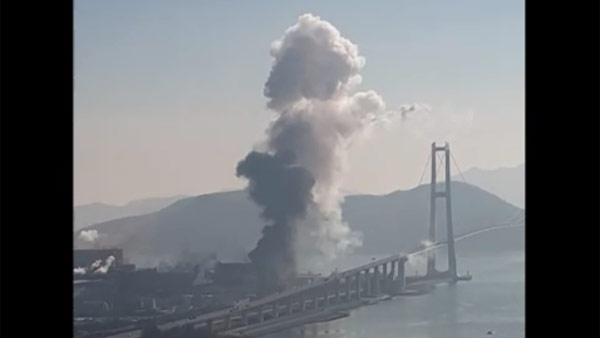 전남 광양제철소 폭발사고…5명 중경상