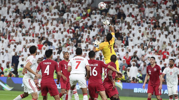 카타르 UAE 40으로 꺾고 아시안컵 결승행일본과 우승 다툼