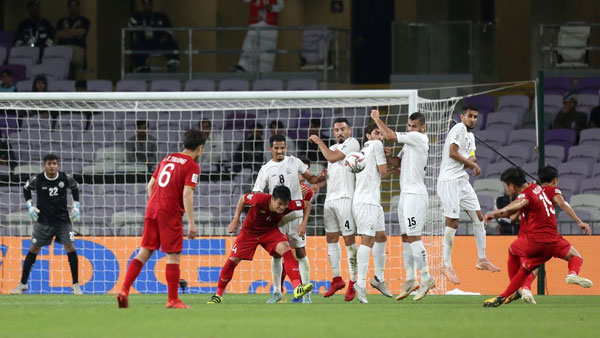 베트남 꽝하이 아시안컵 최고의 골 주인공