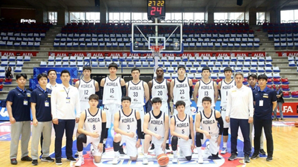 남자농구 대표팀 시리아 꺾고  예선 7연승조 2위 확보