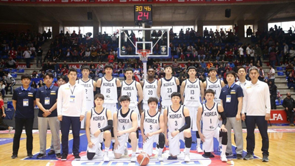 한국 남자농구 월드컵 예선 최종전서 레바논 제압10승 2패
