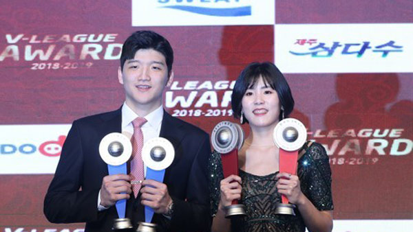 프로배구 흥국생명 이재영 만장일치 MVP남자부는 정지석 