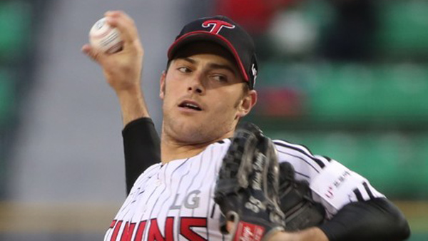 프로야구 LG 윌슨 올해 신설 4월의 투수상 첫 영예