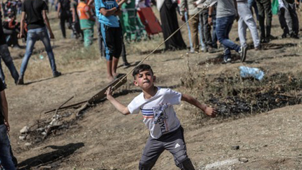 팔레스타인 대재앙의 날 시위"이스라엘군 진압에 50명 부상"