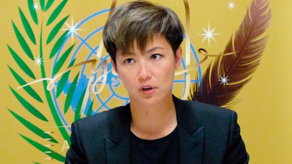 홍콩 가수 데니스 호 유엔 인권이사회 연설서  퇴출 요구