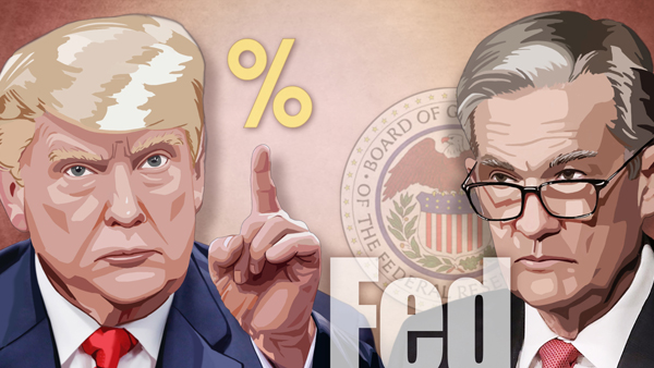 트럼프 "시진핑과 파월 중 누가 더 큰 적인가"연준의장 비난