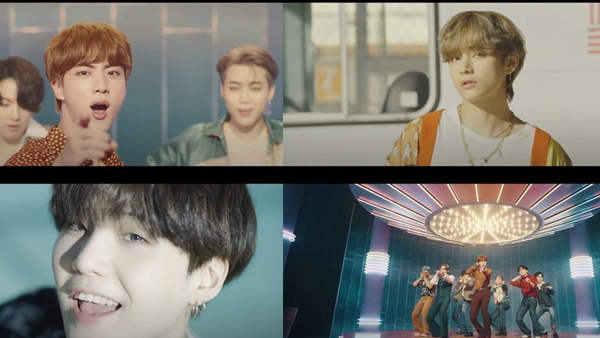 BTS 첫 영어 신곡, 유튜브에 공개되자마자 최다 시청 신기록