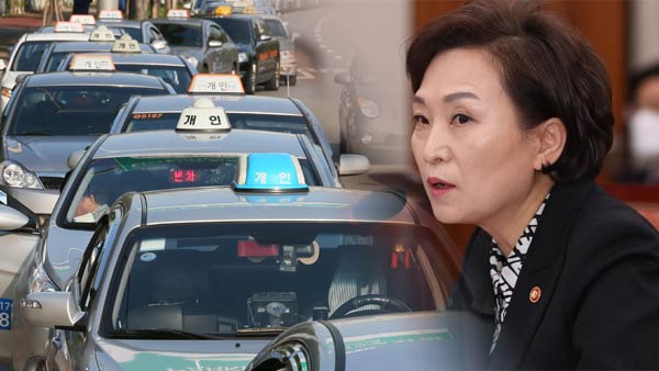 김현미 "개인택시 양도·양수 조건 완화책 곧 발표"