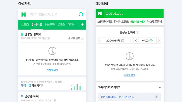 네이버 총선 기간 '실검' 중단…온라인 여론 조작 우려