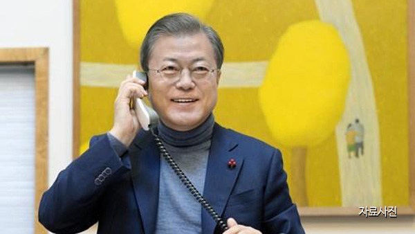 문 대통령, U-23 축구대표팀 우승 축하…