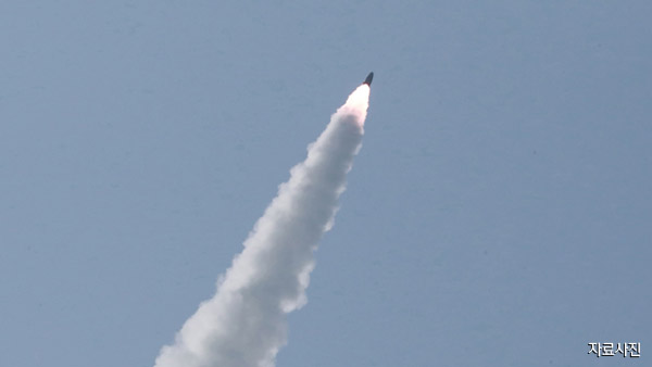 북한, 원산 일대서 단거리 탄도미사일 추정 2발 발사