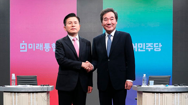 80분 맞대결 이낙연·황교안…"우리카지노 바카라사이트 이겨야" VS "제2의 조국 안돼"