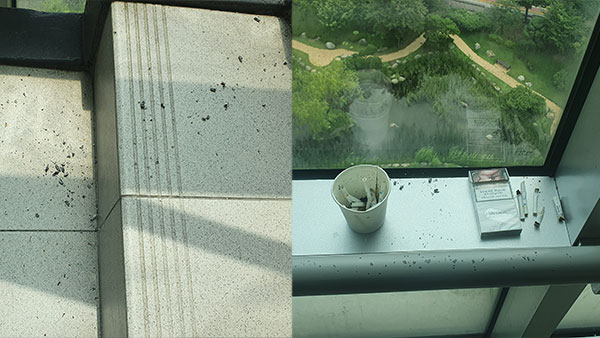 [국회M부스] "의원님, 제발 좀! 나가서 담배 피우세요"