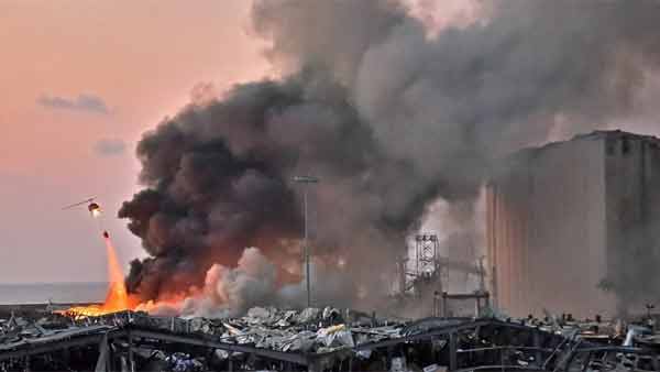 외교부 "베이루트 폭발 한국인 인명피해 접수 아직 없어"