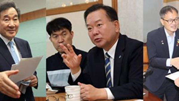 당 지지율 하락에…당권 주자들 일제히 '자성' 