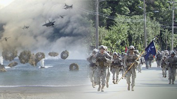 합참 "한미연합훈련 이틀 연기…코로나19 여건 등 고려"