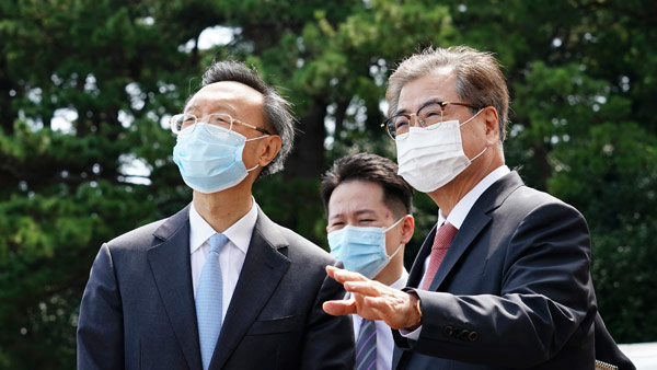 靑 "코로나19 안정되는 대로 시진핑 주석 방한 조기 성사 합의"