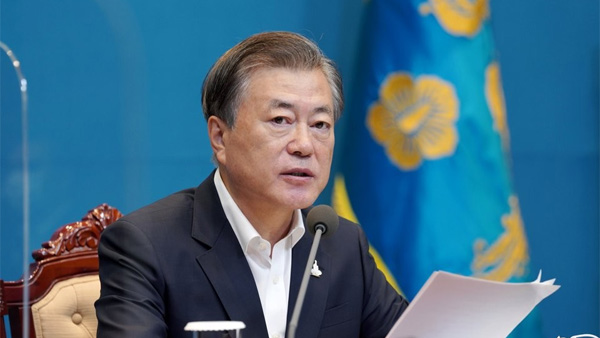 문 대통령 "질병관리청 승격, 감염병 대응체계에서 획기적 진전"