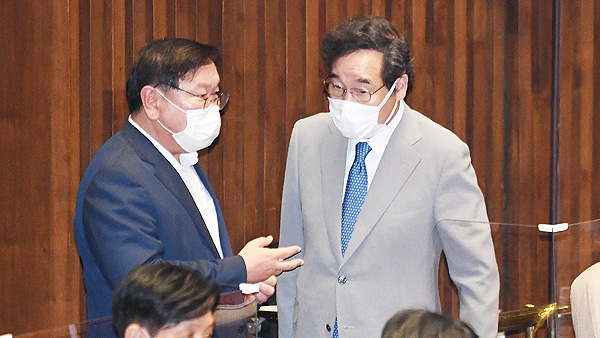 [국회M부스] 김태년 원내대표, 통일부장관에게 '미안하다' 한 사연?