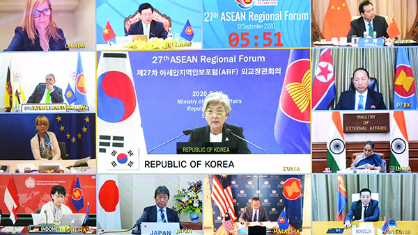 북한 "남중국해 대화로 해결"…ARF서 이례적 지역정세 언급