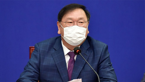 김태년 "택배노동자 산재 신청 조작 확인…산재보험법 개정할 것"