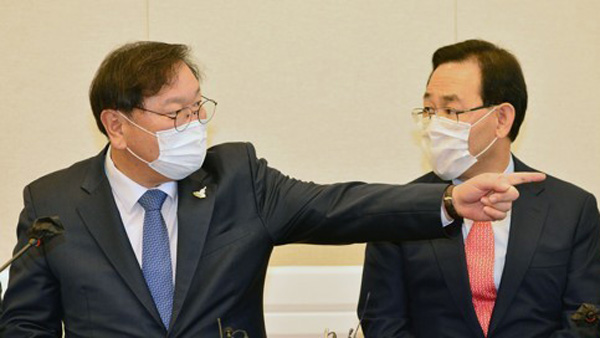 오늘 오후 김태년-주호영 원내대표 회동…정국 현안 논의