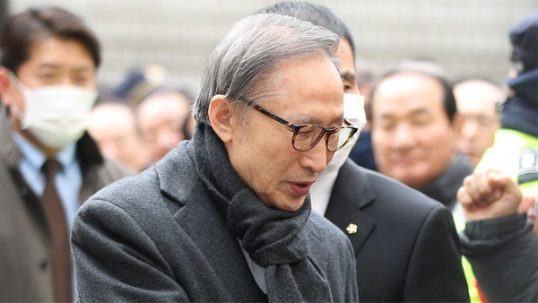 정의, 이명박 재수감에 "감옥 가는 길에 일말의 반성이라도 하길"