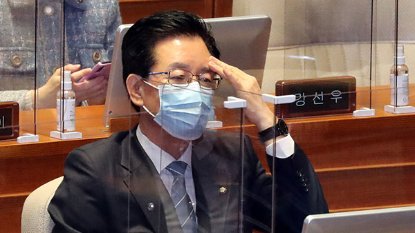 정정순 의원 체포동의안 가결…국민의힘 표결 불참