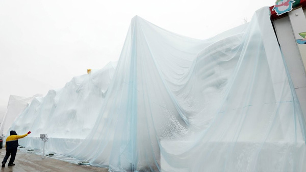 평창 송어, 화천 산천어, 대관령 눈꽃 축제…겨울비에 초비상