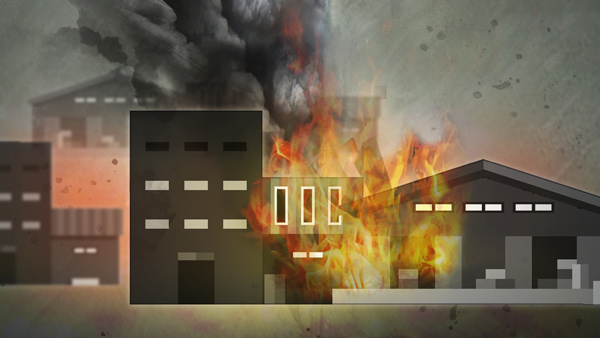 울산 울주군 폐기물공장 폐드럼통 폭발…1명 부상