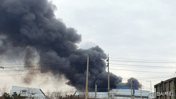 충남 당진 동부제철 화재…인명피해 없이 진화 완료