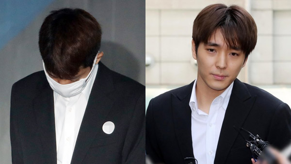 '집단 성폭행' 정준영·최종훈 오늘(12일) 2심 선고  