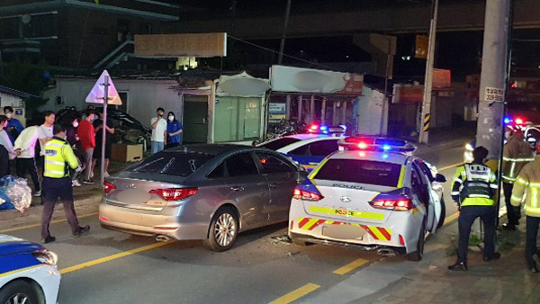 차량 훔친 40대, 경찰과 추격전 벌이다 덜미