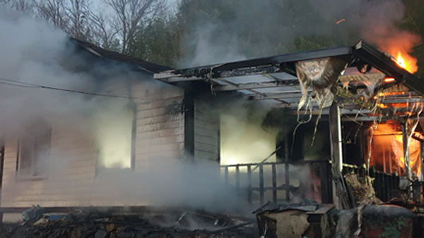 경남 함양군 단독주택 화재1명 사망