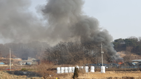 세종서 난로 과열 추정 주택 화재…인명 피해 없어