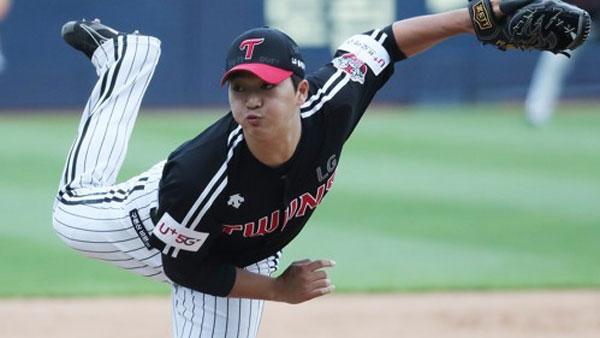 프로야구 LG 고우석, 왼쪽 무릎 수술…3개월 후 복귀