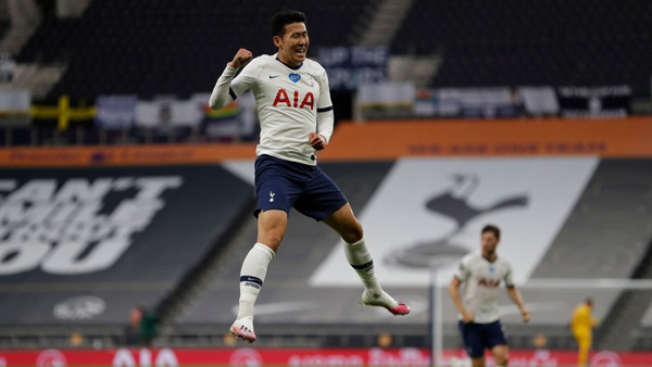 손흥민 8호 어시스트…10호골은 오프사이드로 무산