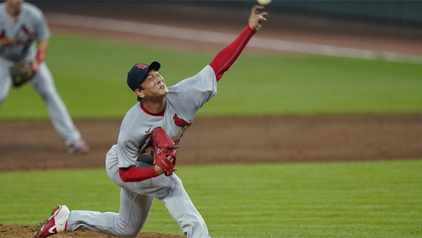 김광현, 데뷔 후 선발 4경기 ERA 0.44…ML 역대 2위