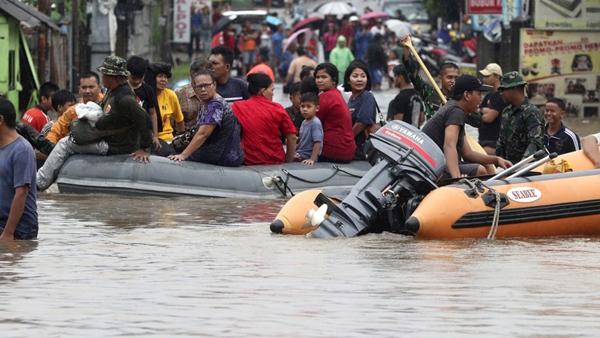 자카르타 폭우에 사망 26명·이재민 3만여 명